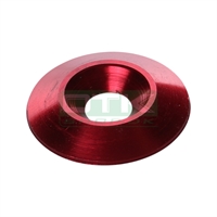Counter sunk washer 30x8 mm, red